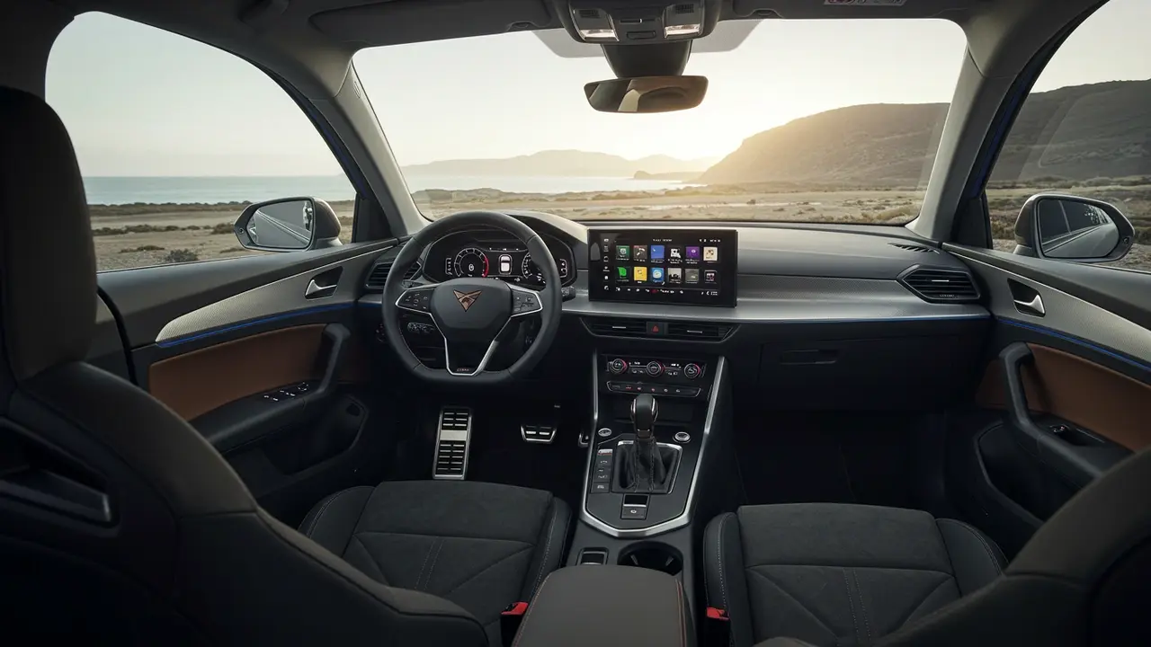 2025 Cupra Formentor iç mekan tasarımı