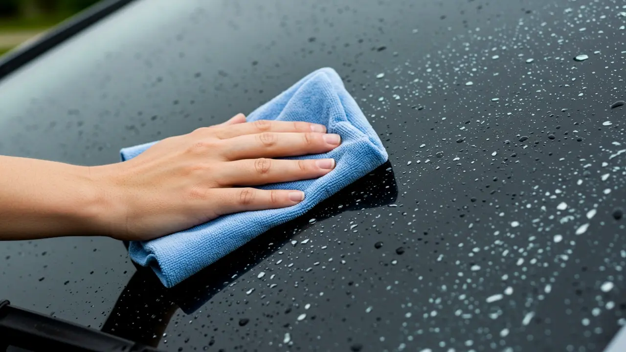 Su, Yağmur Ve Kireç Lekelerine Karşı Araba Camı Temizliği